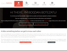 Tablet Screenshot of botezatu.info